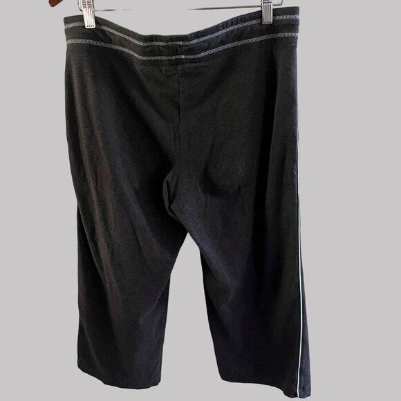 Danskin‎ Womens 12-14 Large Gray Athletic Pullon Drawstring Pants - Picture 2 of 9